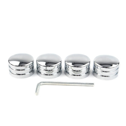 Head Bolt Covers Chrome Fit Harley Sportster XL883 Twin Cam Big Twin 1340 Evo ab