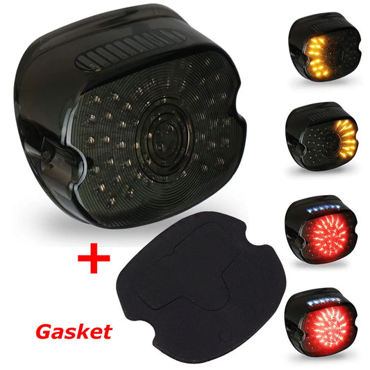 LED Taillight Tail Light for Harley Softail Electra Dyna Brake Turn Signal Light