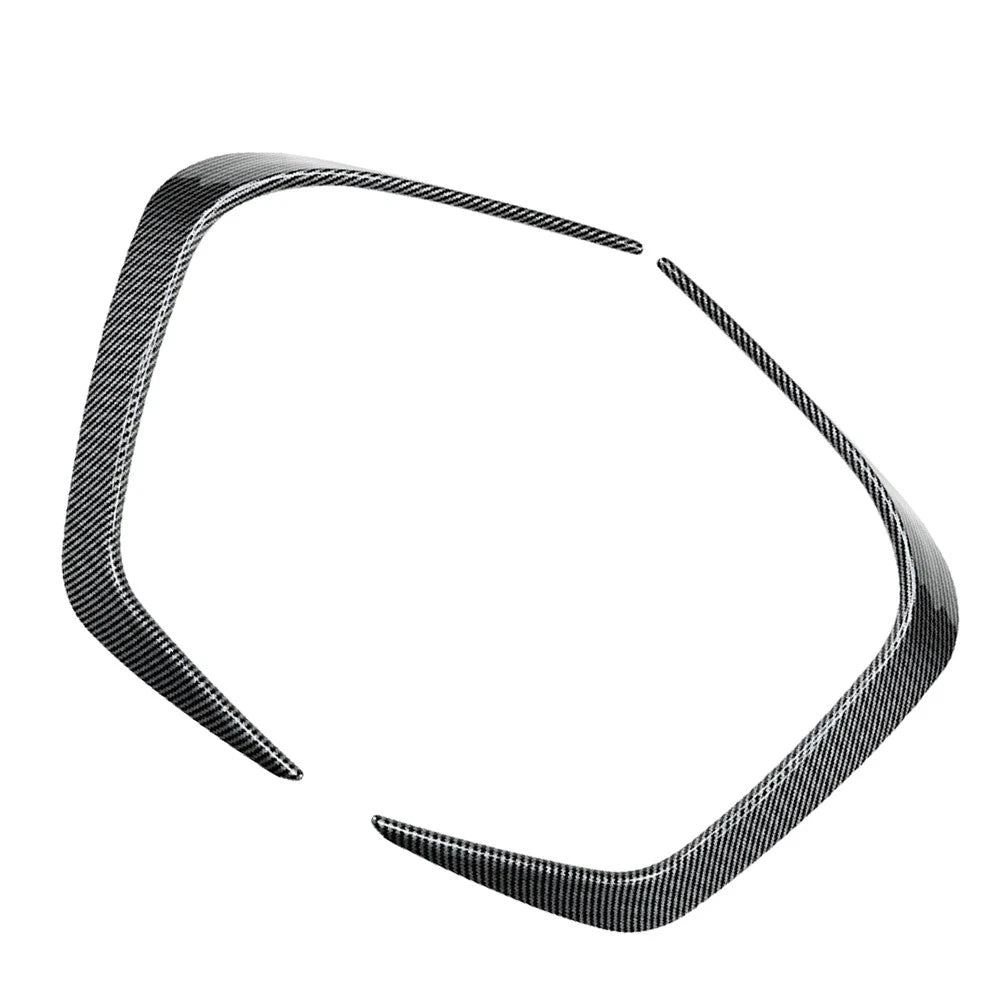 Carbon Look Front Side Air Vent Trim For BMW 2-Series G42 Coupe M Sport 2022-25