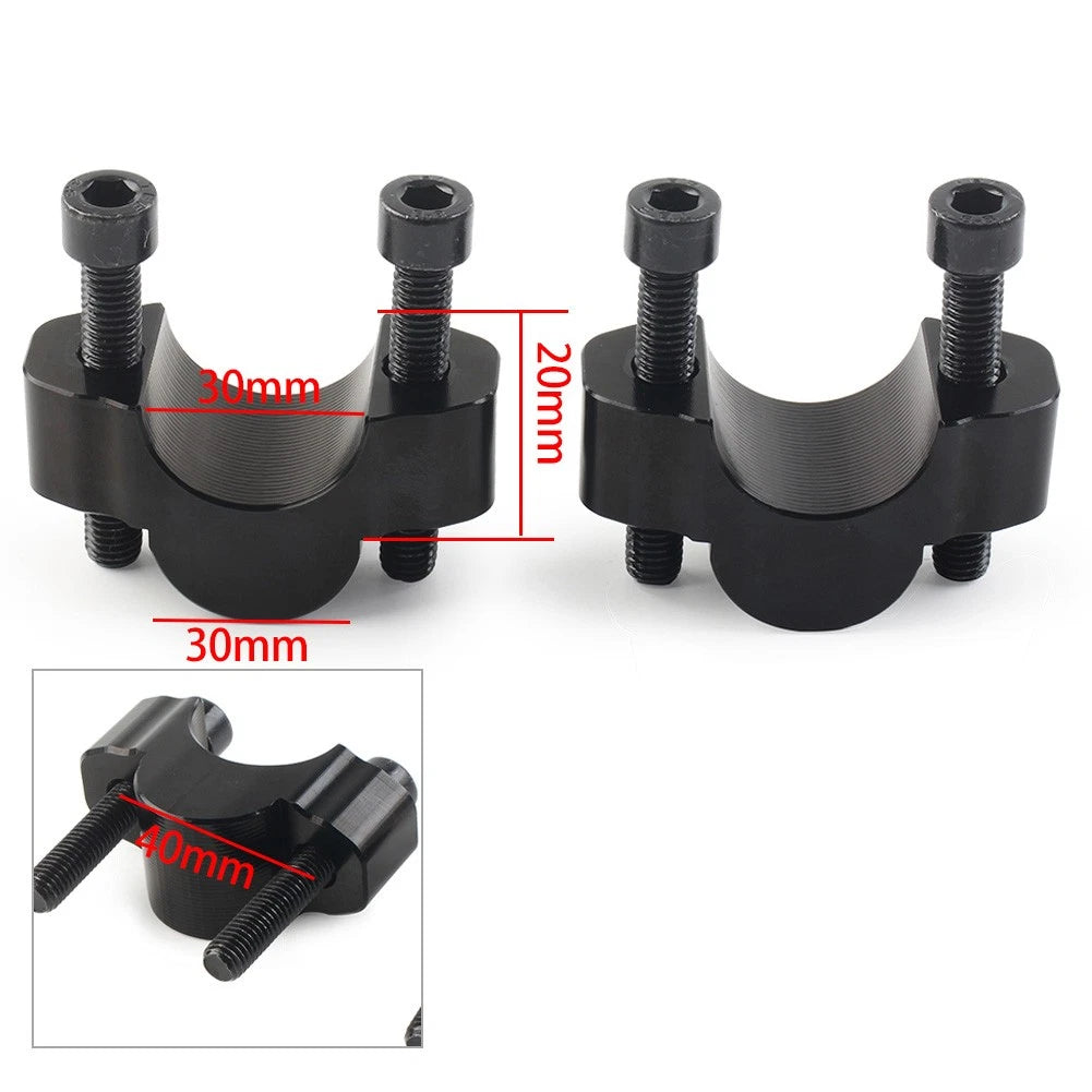 Motorcycle Handlebar Risers Clamp Adapter For Yamaha Tenere 700 / XT700Z 2019-23