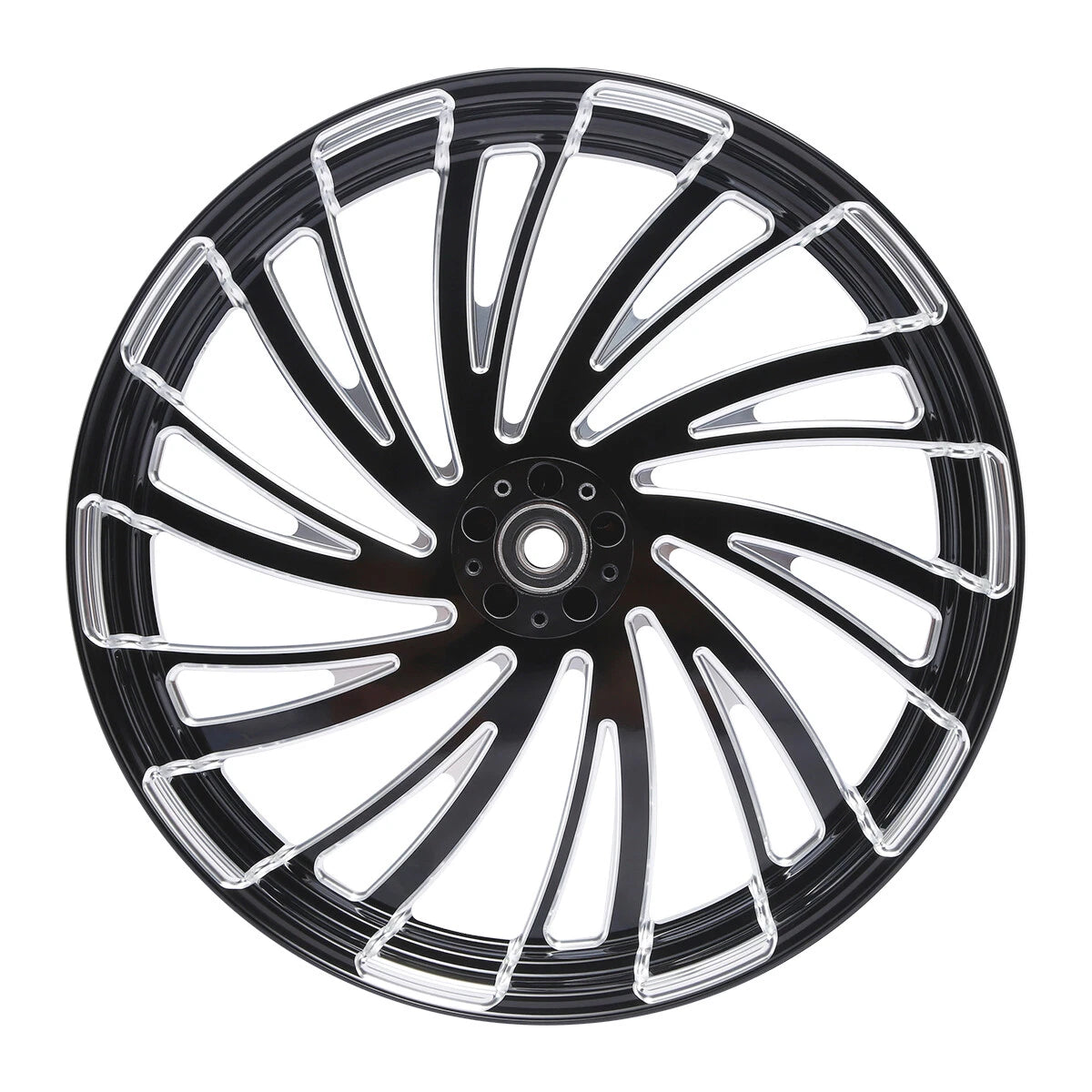26" Front Wheel Rim Dual Disc Hub Fit For Harley Electra Road Glide 97-21