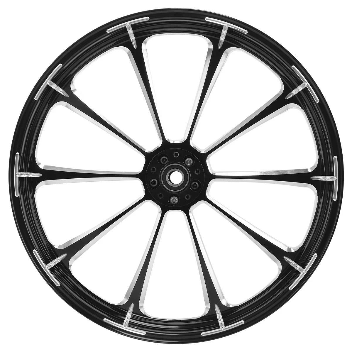 18'' Front Wheel Rim & Dual Disc Hub Fit For Harley Touring Road Glide 1997-2021