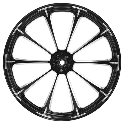 18'' Front Wheel Rim & Dual Disc Hub Fit For Harley Touring Road Glide 1997-2021