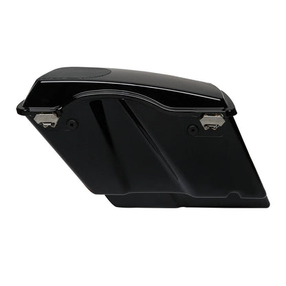 5" Stretched Saddlebags 5x7" Speaker Lids & Rear Fender For Harley Touring 09-13