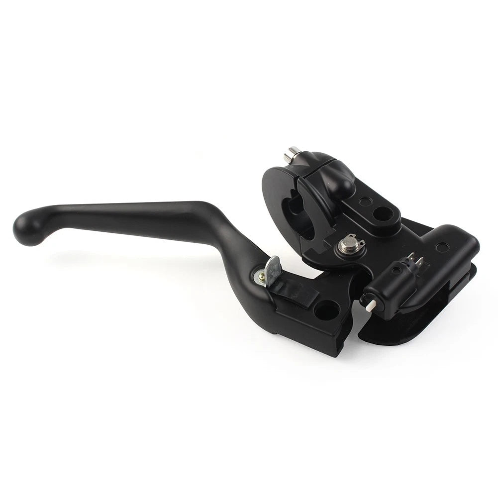 US Clutch Lever W/ Mount Bracket For Harley Dyna Electra Glide Softail Sportster