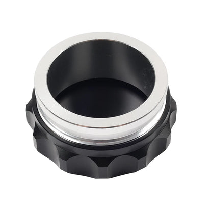 2" Black Aluminium Alloy Weld On Filler Neck And Cap Oil Fuel Water Tank Cover