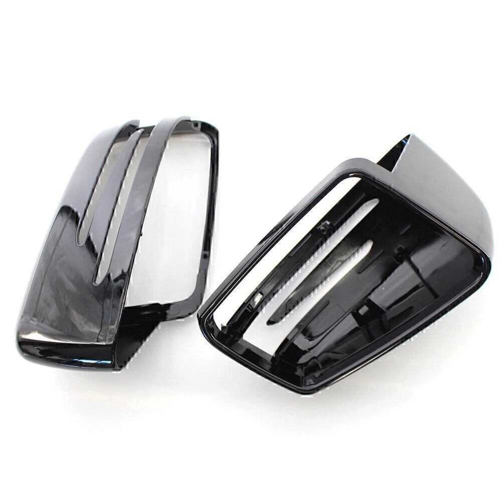 2pcs  Rearview Mirror Covers For Mercedes Benz A B C E S Class W204 W212 W218