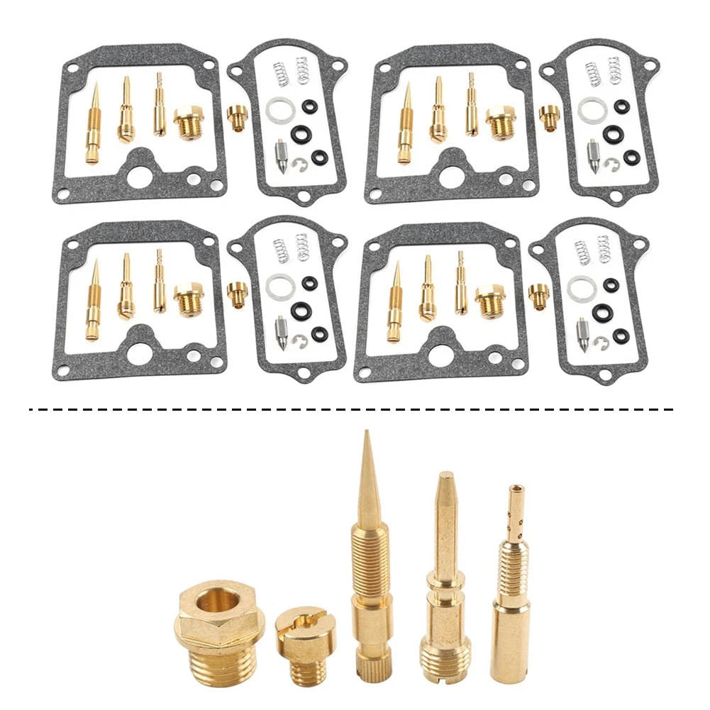 4pcs Carburetor Carb Repair Kit Rebuild Part Set Fit For Suzuki GS750 1977-79