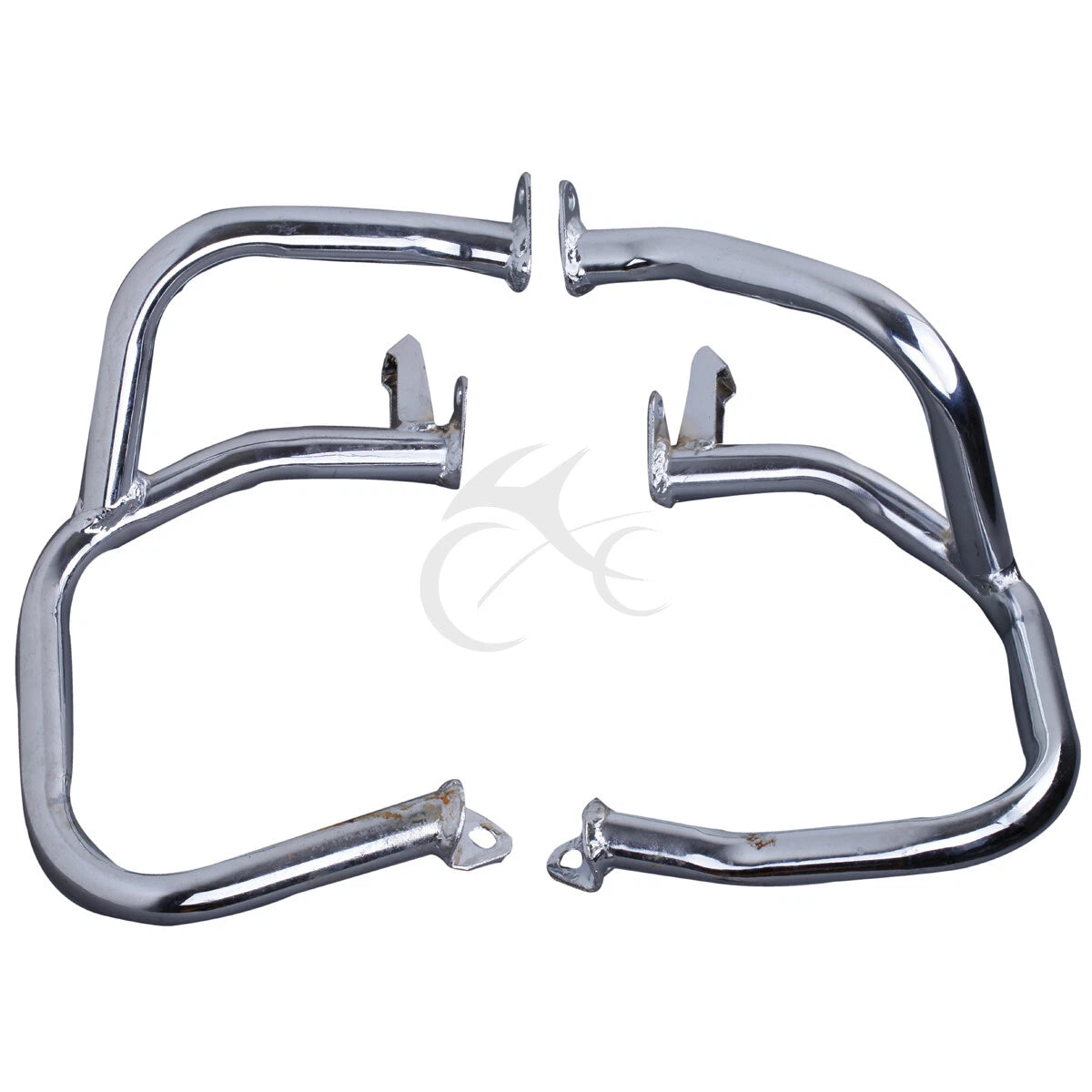 Front Rear Engine Guards Crash Bars For Honda Goldwing 1800 GL1800 2001-2017 16