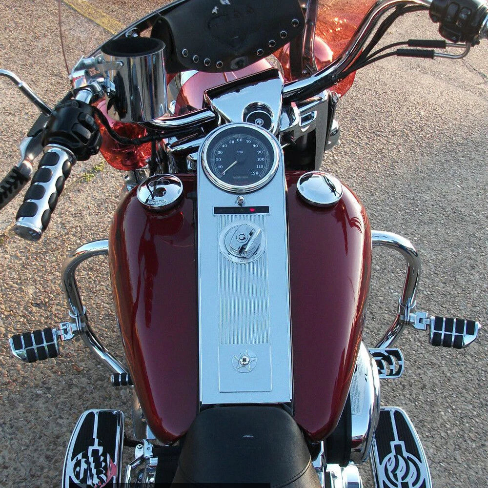 Motorcycle Highway Foot Pegs Footrest Pedals For Harley Touring Road King Glide