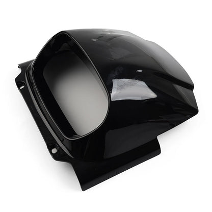Front Headlight Fairing Mask Cowl For Harley M8 Softail Fat Bob FXFB 18-22 Black