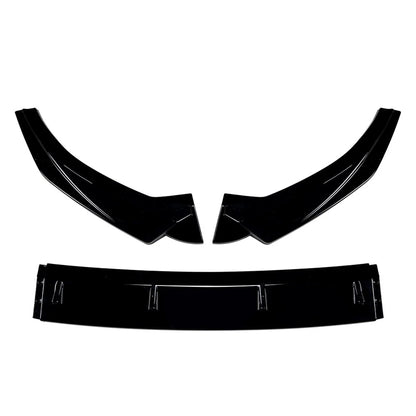 Front Bumper Body Kit Spoiler Lip For Audi A3 8V Sedan Standard Model 2013-2016