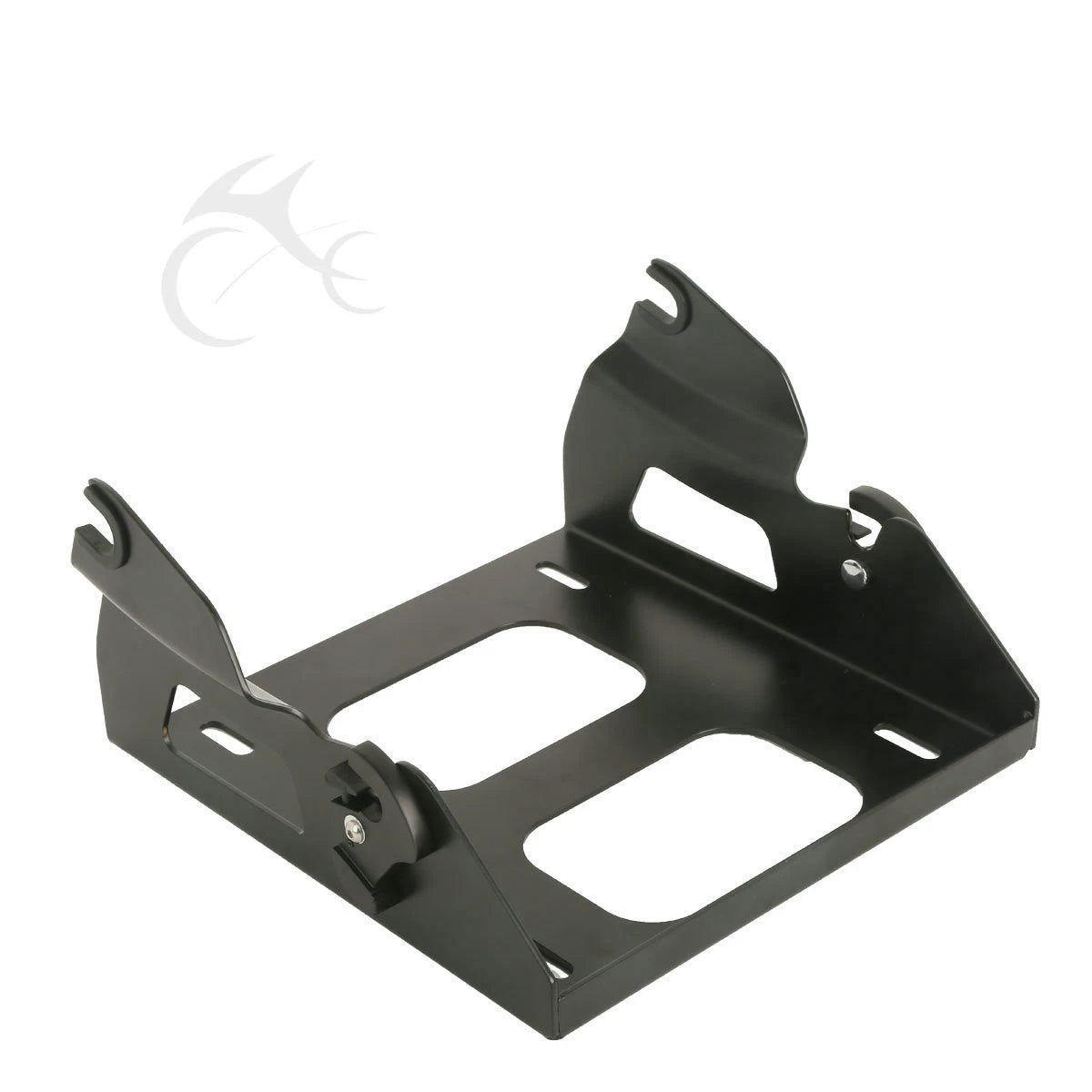Razor Trunk Backrest Pad Solo Mount Rack Plate Fit For Harley Road King 2014-25