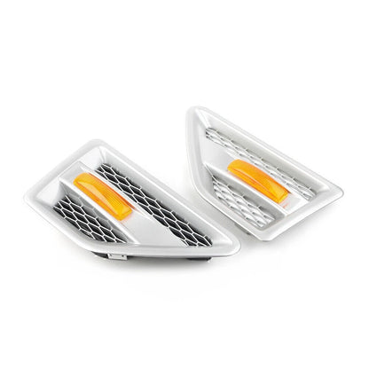 Pair Side Vent Grille Mesh Grill For Land Rover Freelander2 LR2 2008-2016 2015
