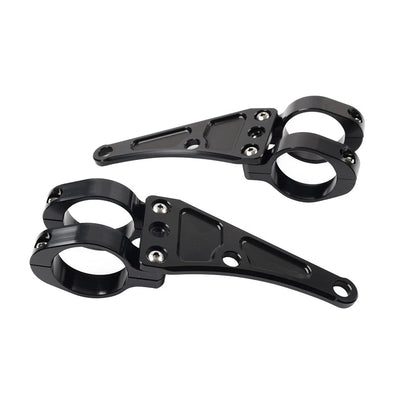 41MM Motorcycle Headlight Bracket Mount Clamp Fork Tube Holder For Harley