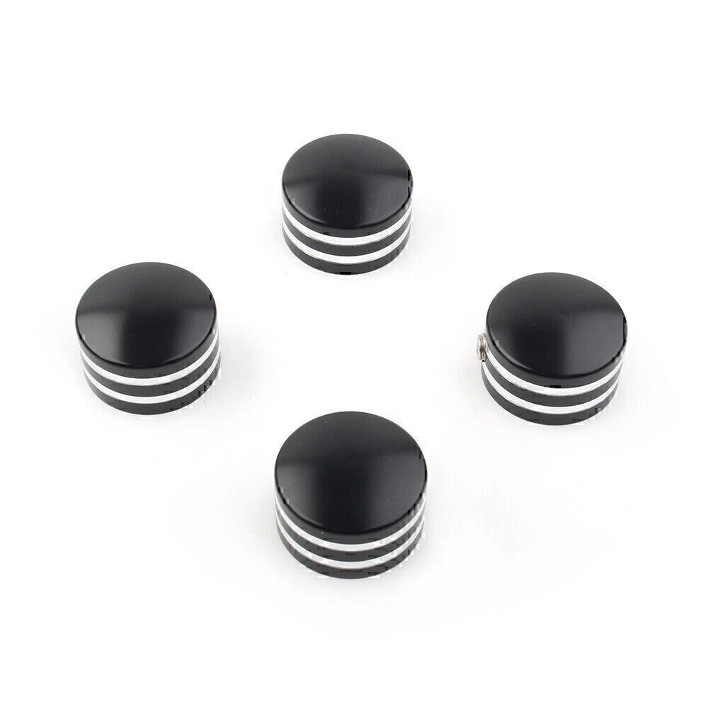 4x Head Bolt Covers Fit Harley Sportster XL 883 1200 86-17 16 Twin Cam 99-17