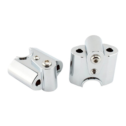 Chrome Moto Handlebar Riser Handle Bar Lift Clamp Adapter For BMW R 18 / Classic