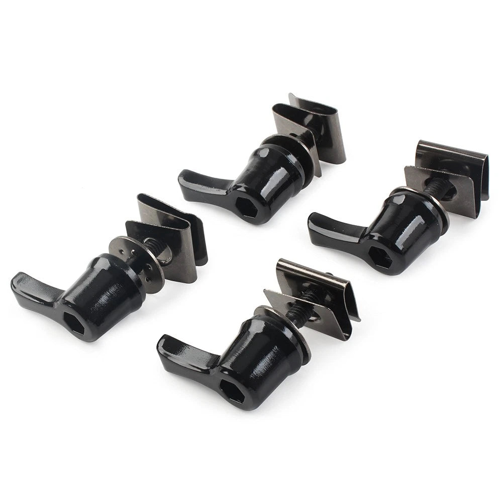 Saddlebag Lock Mounting Screw Kit Fit For Harley Touring Road Glide 93-23 Black