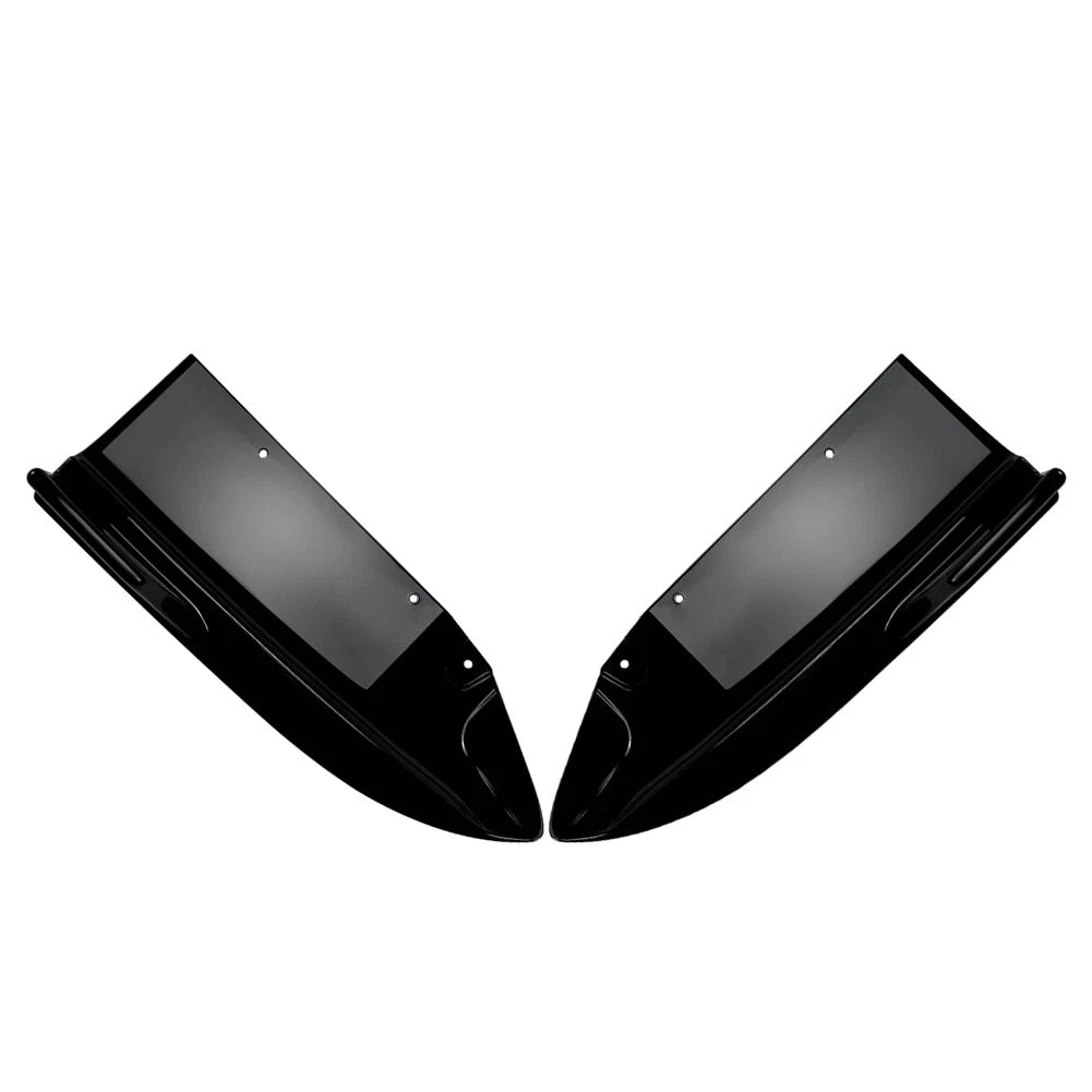 Glossy Black Rear Lip Wrap Angle Corner Spoiler For BMW X5 G05 M Sport 2019-2023