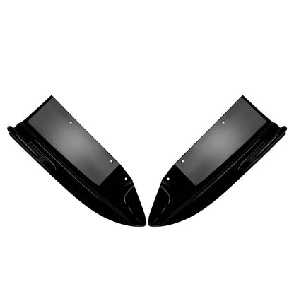 Glossy Black Rear Lip Wrap Angle Corner Spoiler For BMW X5 G05 M Sport 2019-2023
