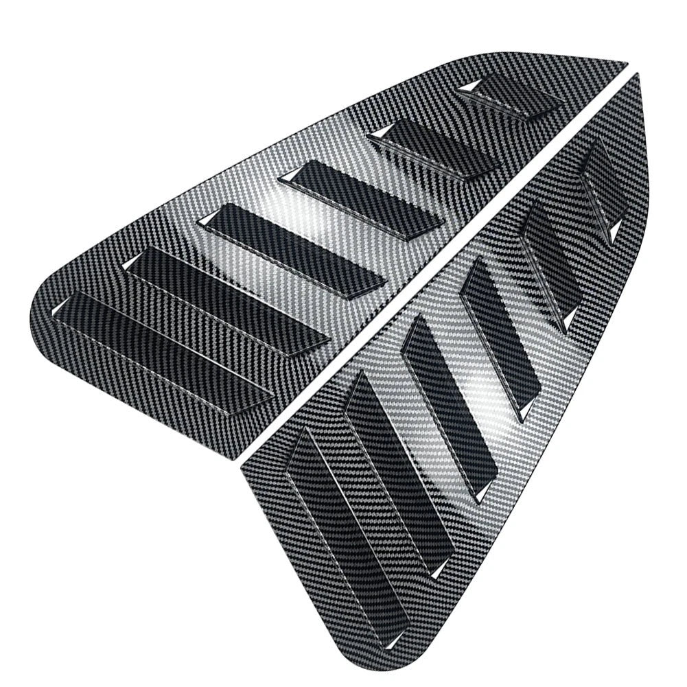 Rear Window Shutter Louvers Cover Trim For Subaru Impreza WRX STI 2011-2014