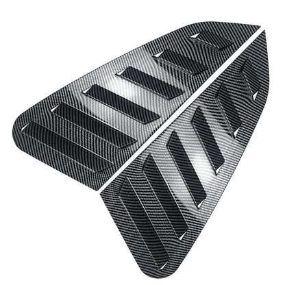 Rear Window Shutter Louvers Cover Trim For Subaru Impreza WRX STI 2011-2014