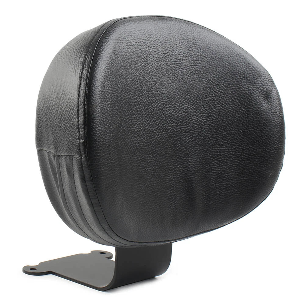Drivers Rider Backrest Cushion Pad Fit For Honda Shadow Aero VT750 97-03 Black