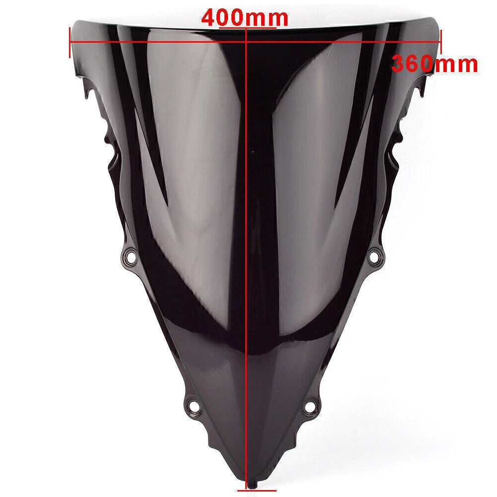 Windshield Windscreen ABS Plastic Fit for Yamaha YZF R6 600 2003-2005 Silver