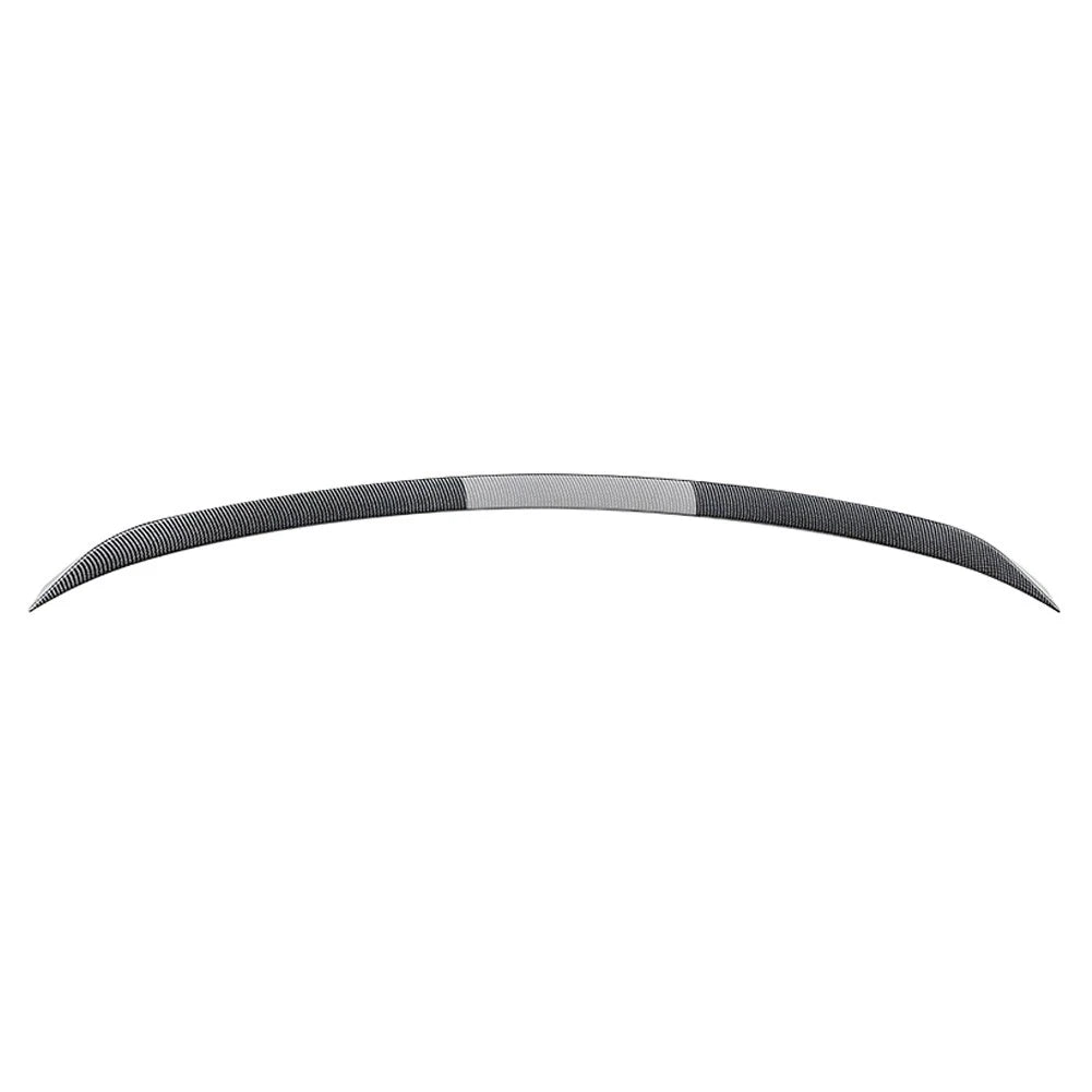 Carbon Look Rear Boot Trunk Spoiler Lip Middle Wing For BMW X5 G05 2019-2024
