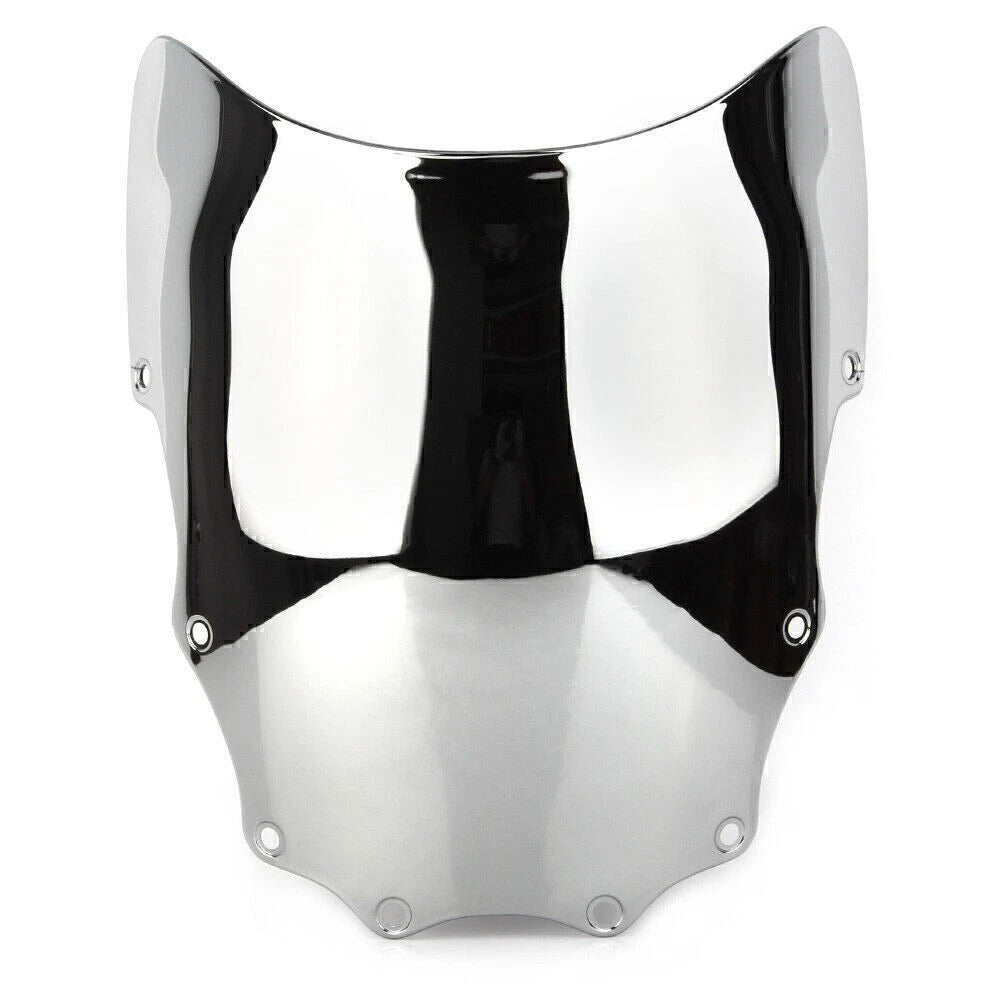 Fit Kawasaki EX500 Ninja 500R 1993 - 2009 Front Windshield Windscreen Silver