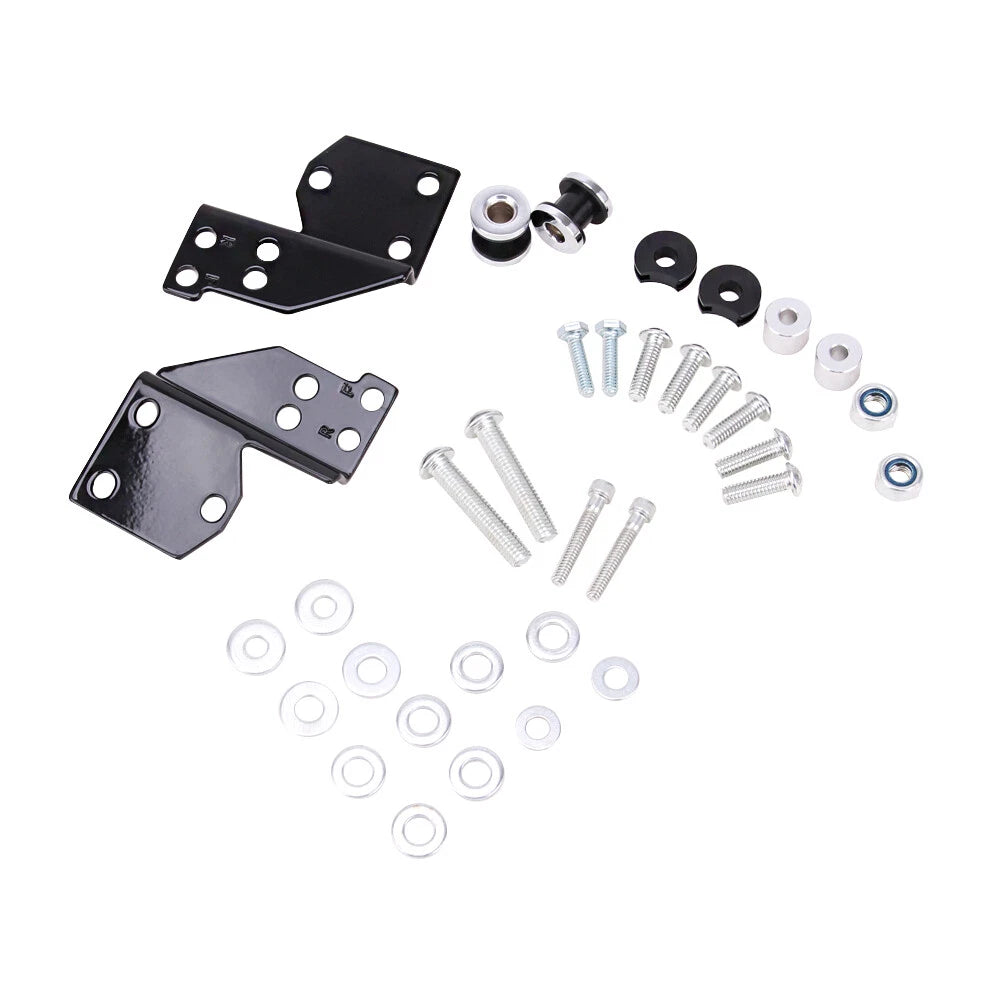 For 1997-08 Harley Touring Quick Release Sissy Bar Backrest Docking Hardware Kit