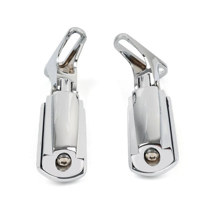 Rear Passenger Footpeg Mount Bracket Fit For Harley Touring Models 1993+ Chrome