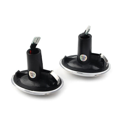 2x Dynamic Clear LED Side Marker Signal Light For MINI Cooper R55 R56 R57 R58
