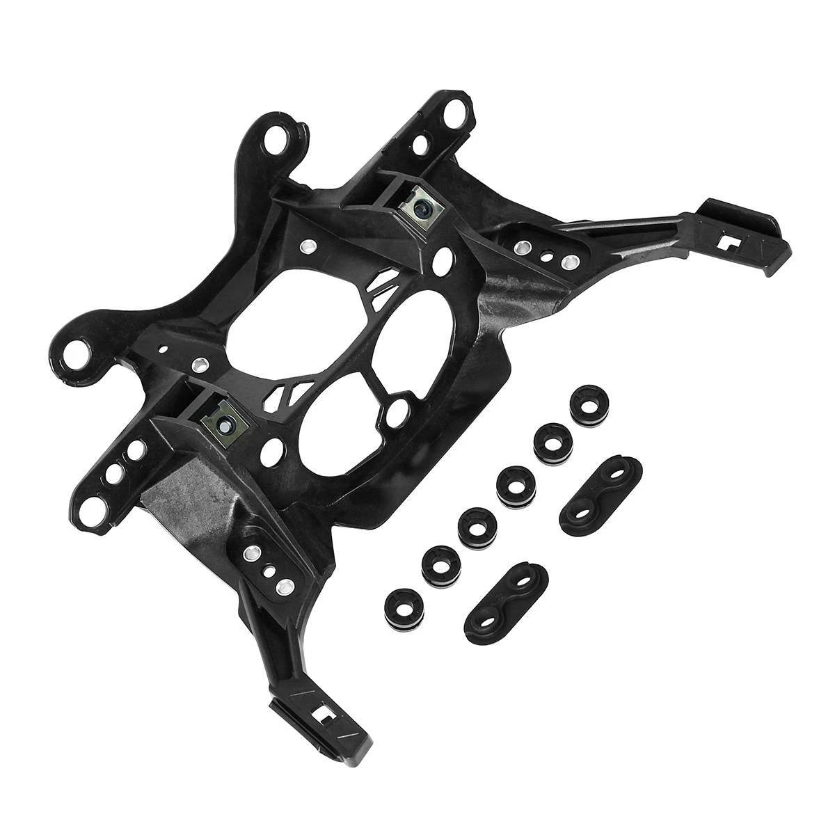 ABS Front Upper Fairing Stay Bracket Fit For Yamaha YZF R1 2015-2024 2018 Black