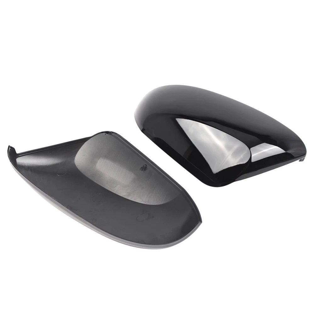 Side Door Rearview Upper Mirror Cover Cap Glossy Black For Toyota Corolla 19-25