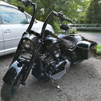 16" Rise 2" Ape Hanger Handlebar For Harley Touring Sportster Softail Slim Dyna