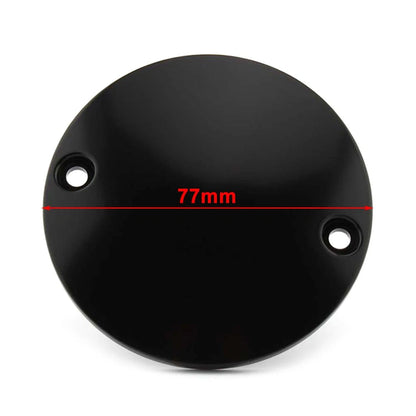 Domed Points Cover Softail Bigtwin For Harley Timing Ignition Timer Black USA