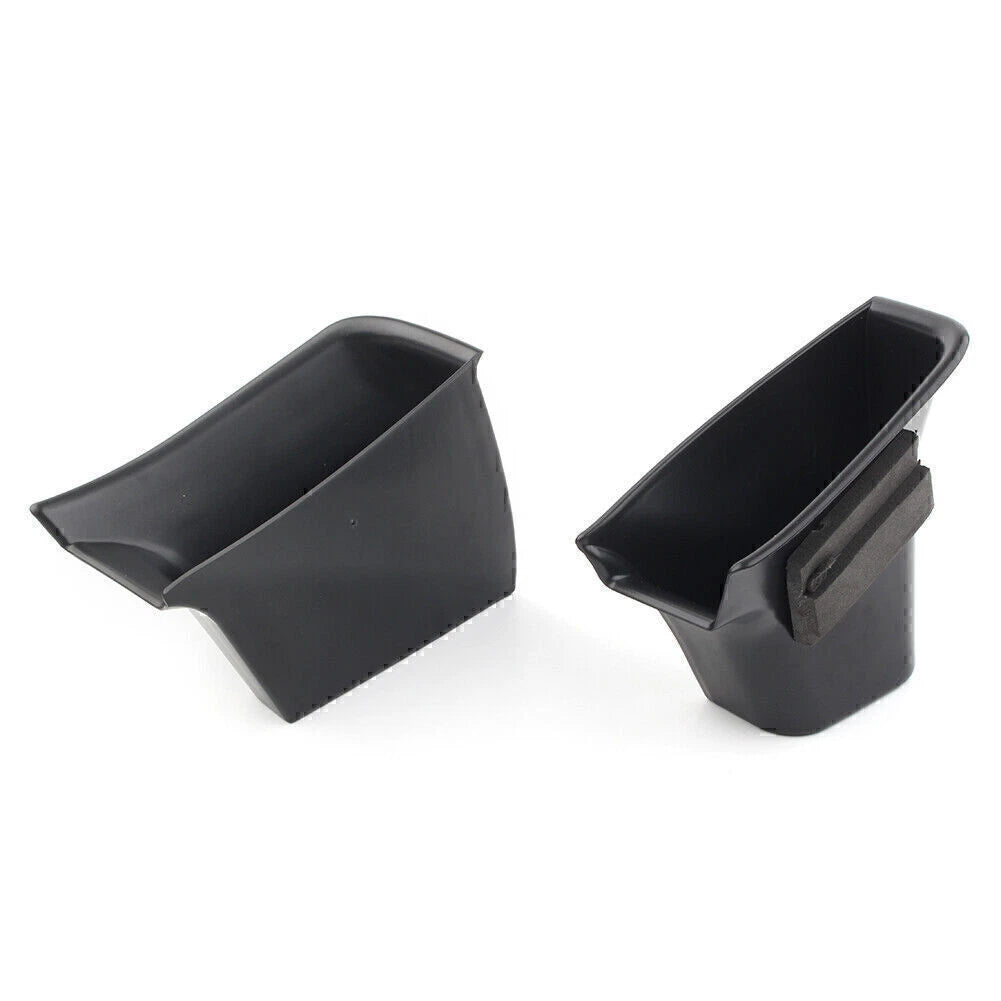 Fit Audi Q7 2016-2018 LHD Front Door Handle Armrest Storage Box Tray Bin Kit Car