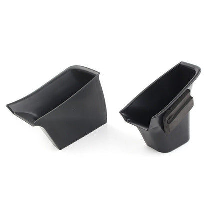 Fit Audi Q7 2016-2018 LHD Front Door Handle Armrest Storage Box Tray Bin Kit Car