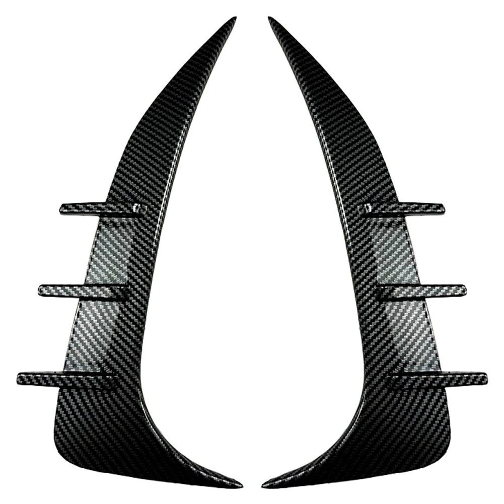 2pcs ABS Rear Bumper Spoiler Side Wing Lip For BMW 2 Series F44 M Sport 2020-23