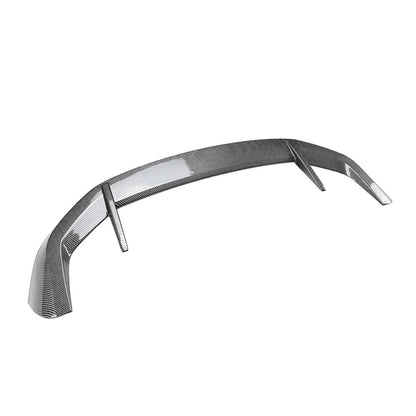 Rear Roof Spoiler Top Window Wing Lip For BMW X3 G01 2018-24 Carbon Fiber Black