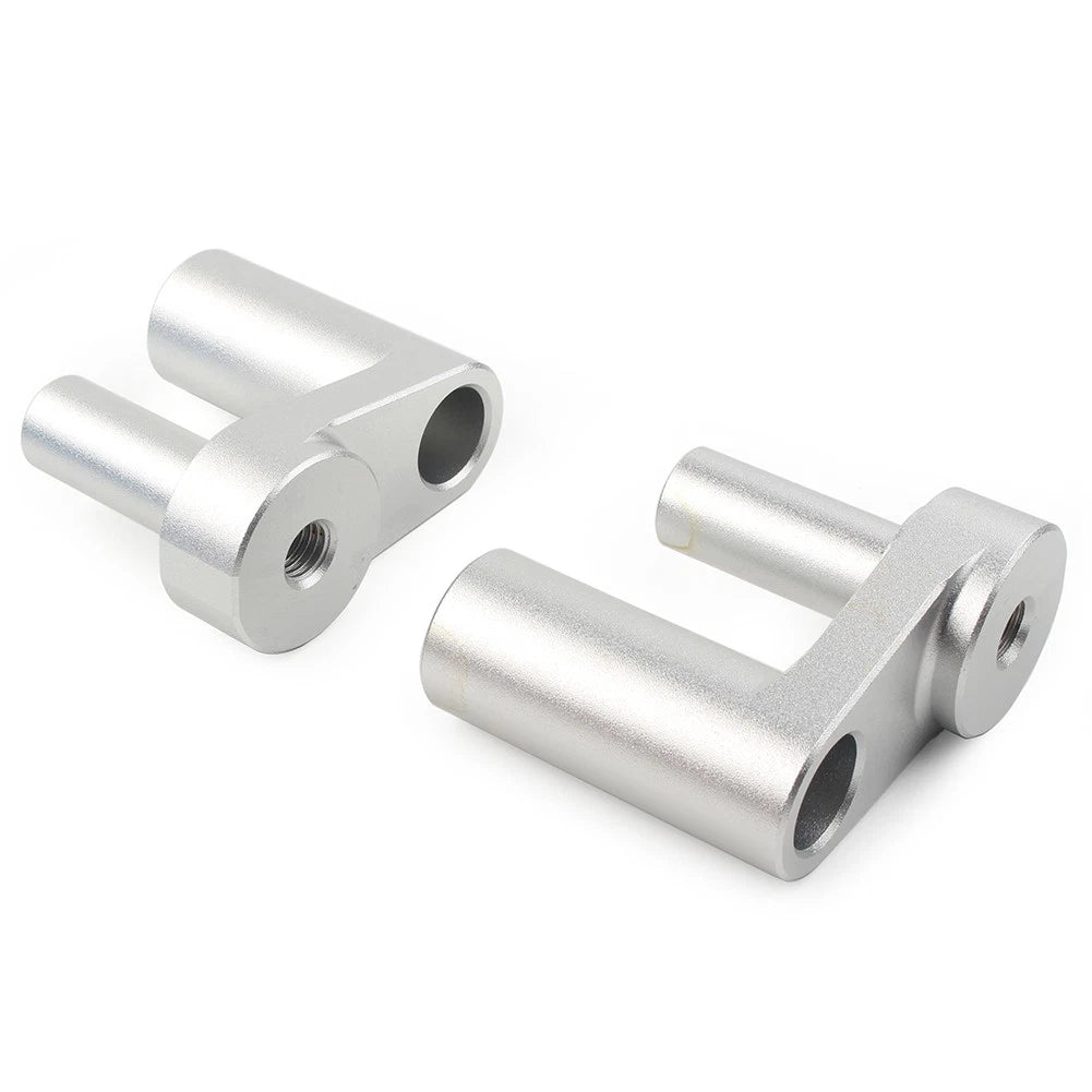 Silver Handlebar Riser Kit Back Move Mount Clamp For BMW R1200RT R1250RT 2014-20