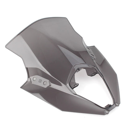 Windshield Windscreen Protector For Kawasaki ER6F Ninja 650 EХ-650 2020-23 Gray