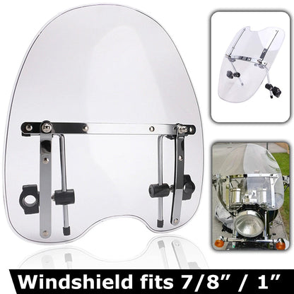 Large Clear Windshield for Harley Touring Sportster Dyna Softail VRXS Road Glide