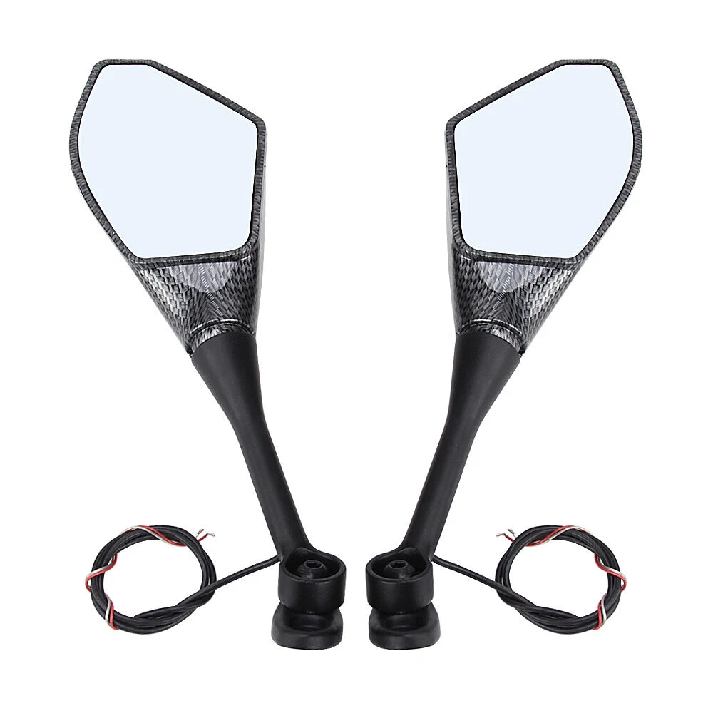 Integrated LED Mirrors For Honda CBR600RR 03 2004 2005 2006 2007 2008 2009 2010