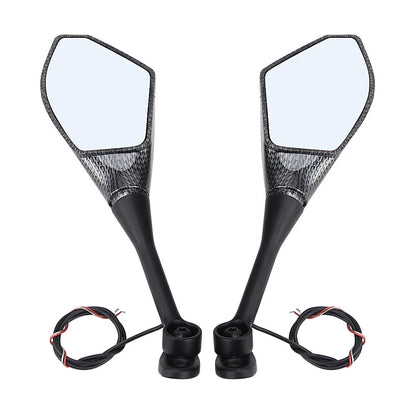 Integrated LED Mirrors For Honda CBR600RR 03 2004 2005 2006 2007 2008 2009 2010