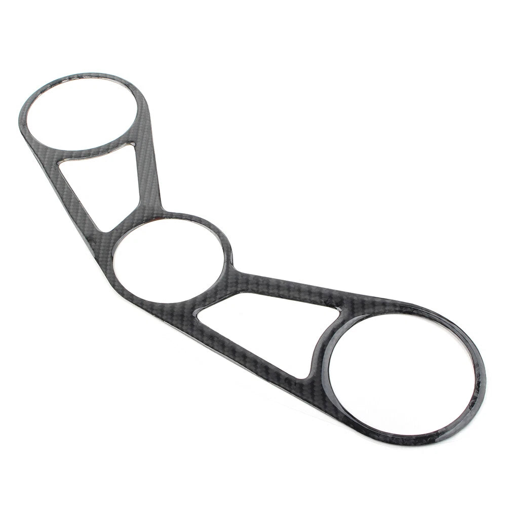 Handle Yoke Cover Perforated Black Sticker Protector for BMW  S1000RR 2009-2014