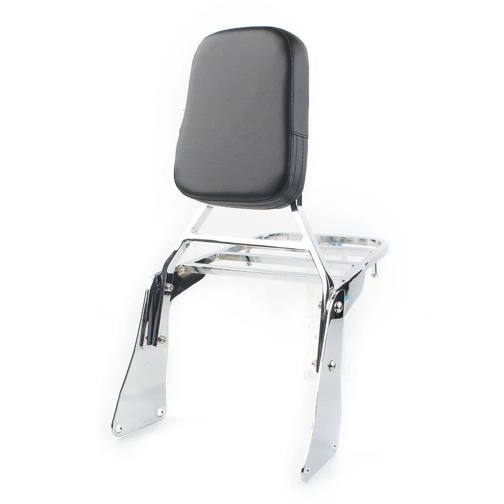 Backrest Sissy Bar Set w/ Luggage Rack Motor Fit Vulcan VN1500 Classic 1996-2008