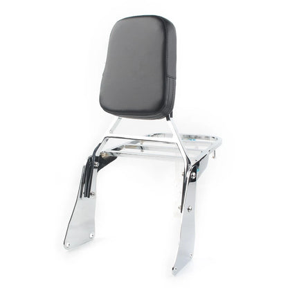 Backrest Sissy Bar Set w/ Luggage Rack Motor Fit Vulcan VN1500 Classic 1996-2008