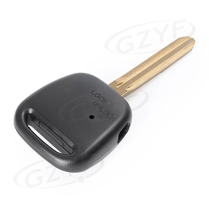 Remote Key Shell Case Fob Side 1 Button For Toyota Uncut TOY43 Blade